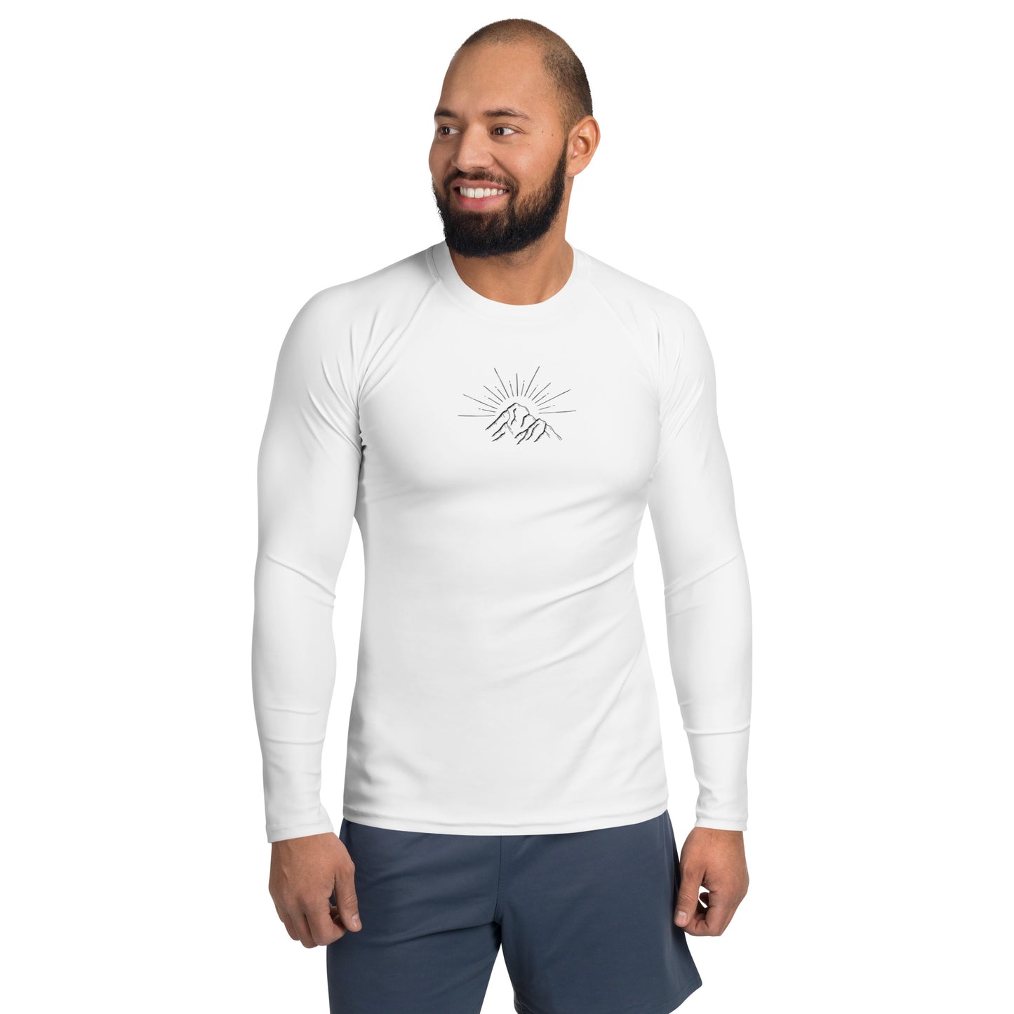 Ocean Culture - M Rashguard White - UPF 50+