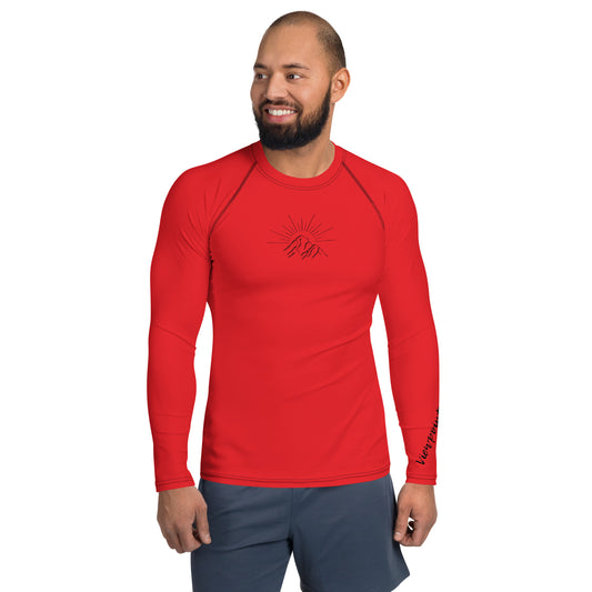 Ocean Culture - M Rashguard Red - UPF 50+