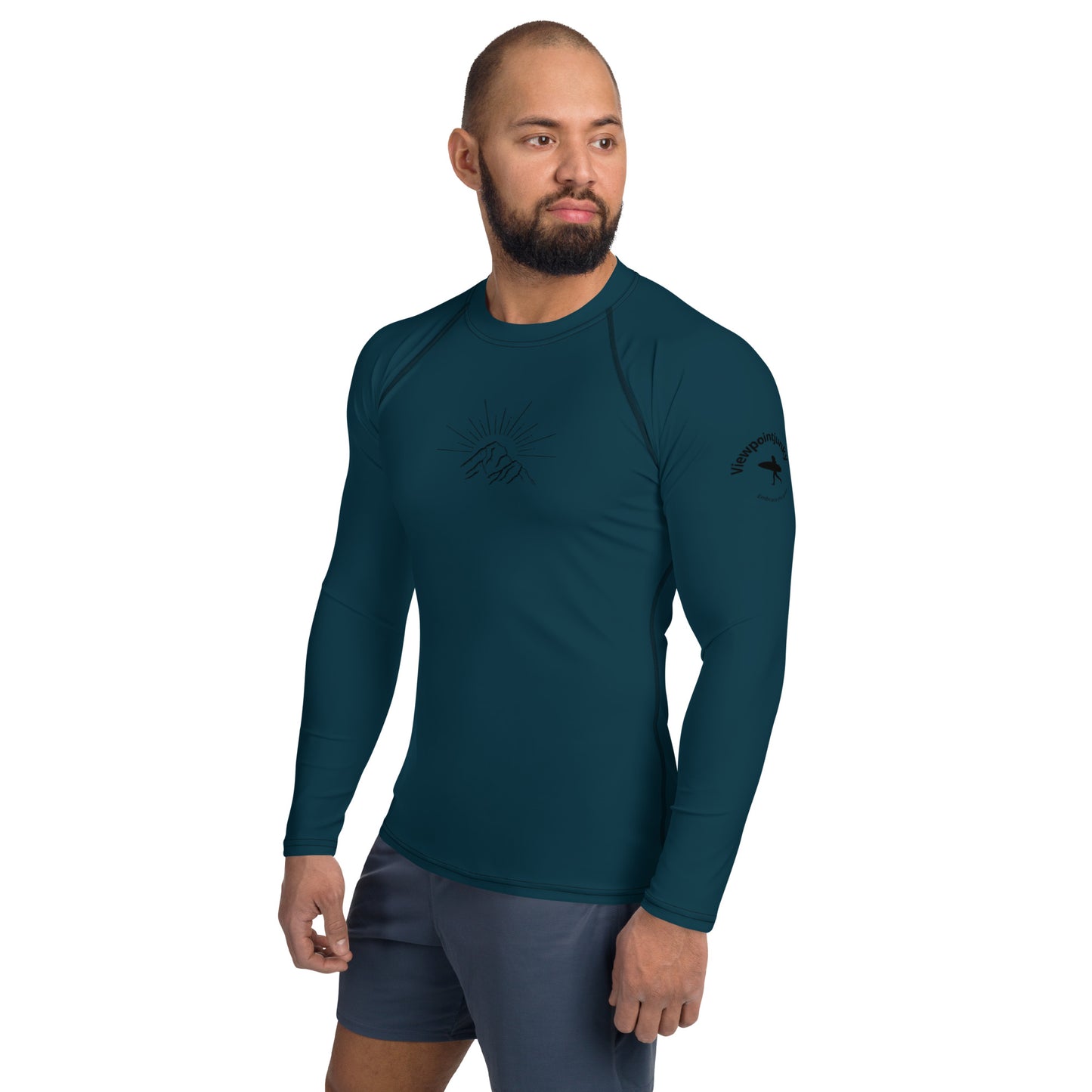 Ocean Culture - M Rashguard Deep Sea- UPF 50+