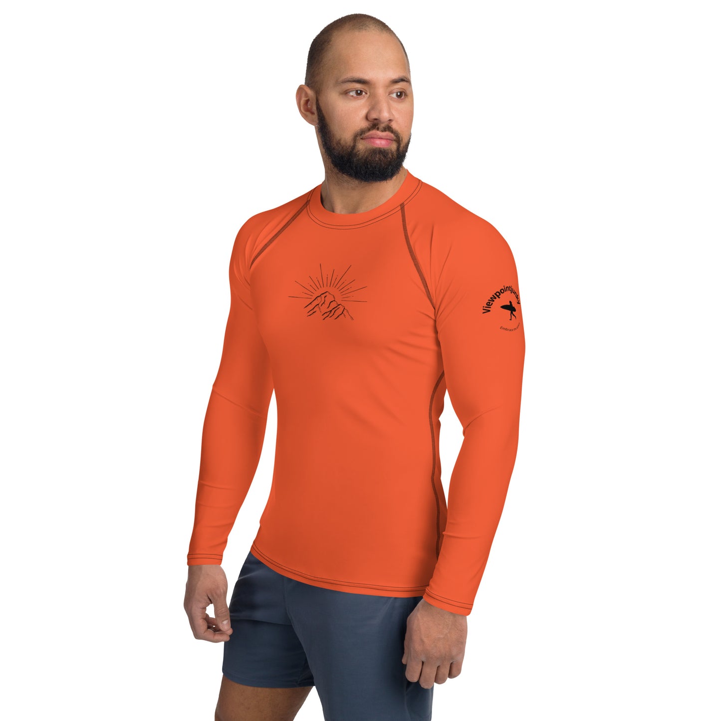 Ocean Culture - M Rashguard Hig-hvis  - UPF 50+