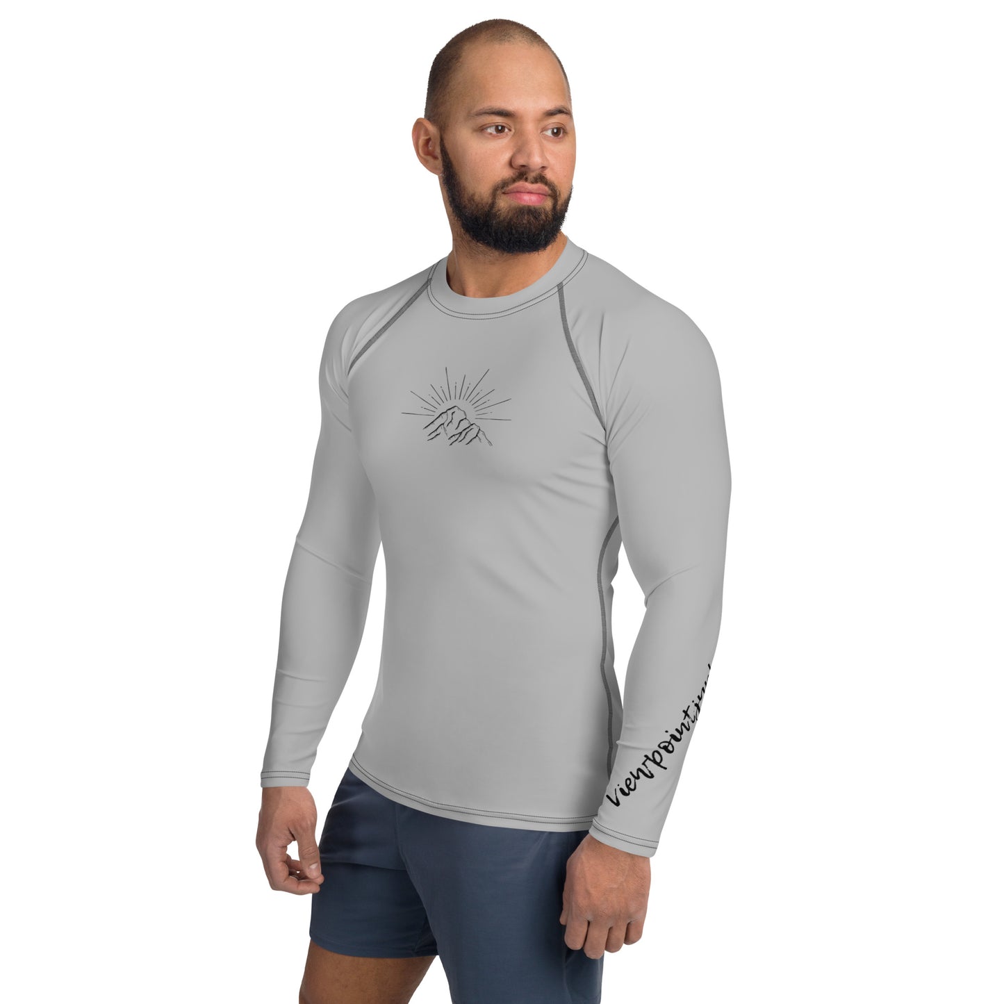 Ocean Culture Sleeve - M Rashguard Gray - UPF 50+