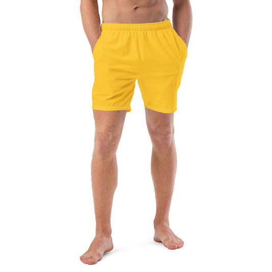 Atlantic - Yellow Recycled Swim Trunks