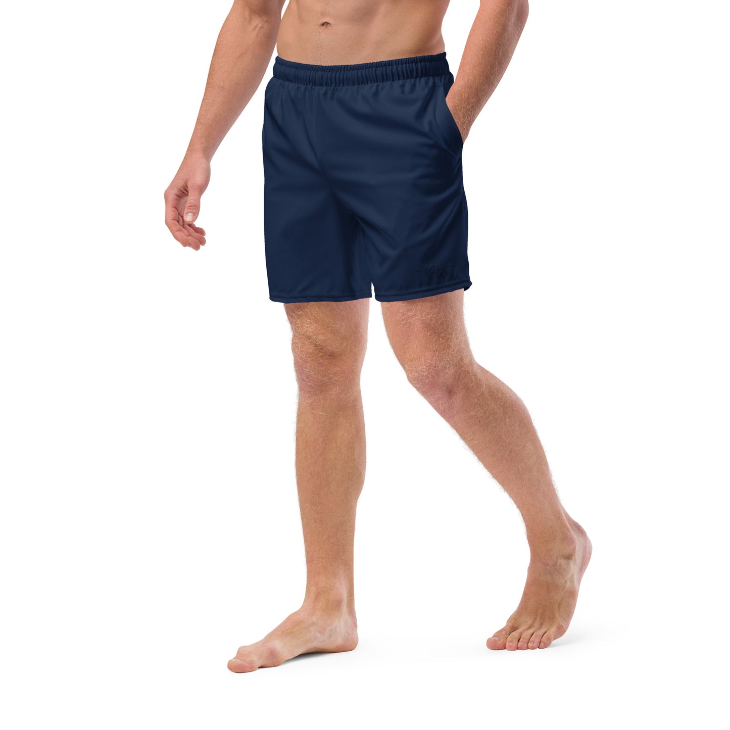 Atlantic - Navy Recycled Swim Trunks