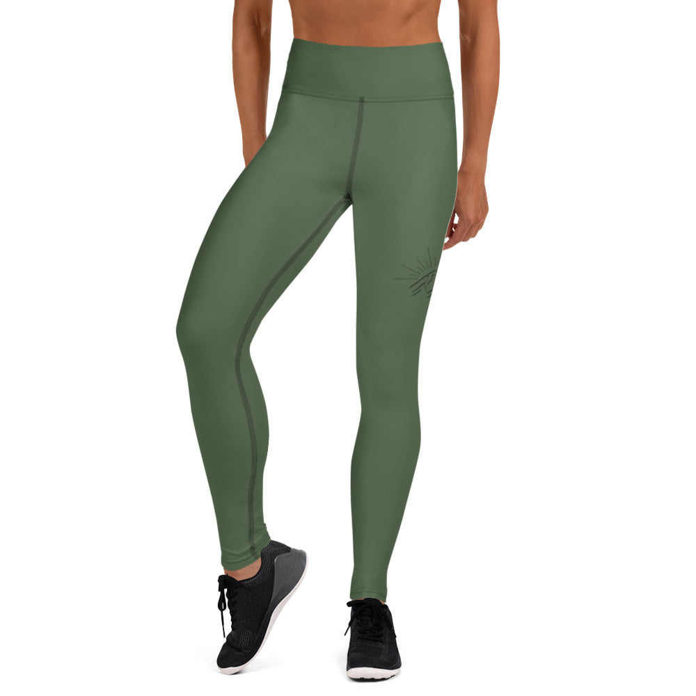 W's Olympus Leggings - Green