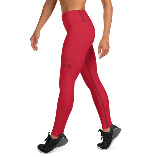 W's Olympus Leggings - Red