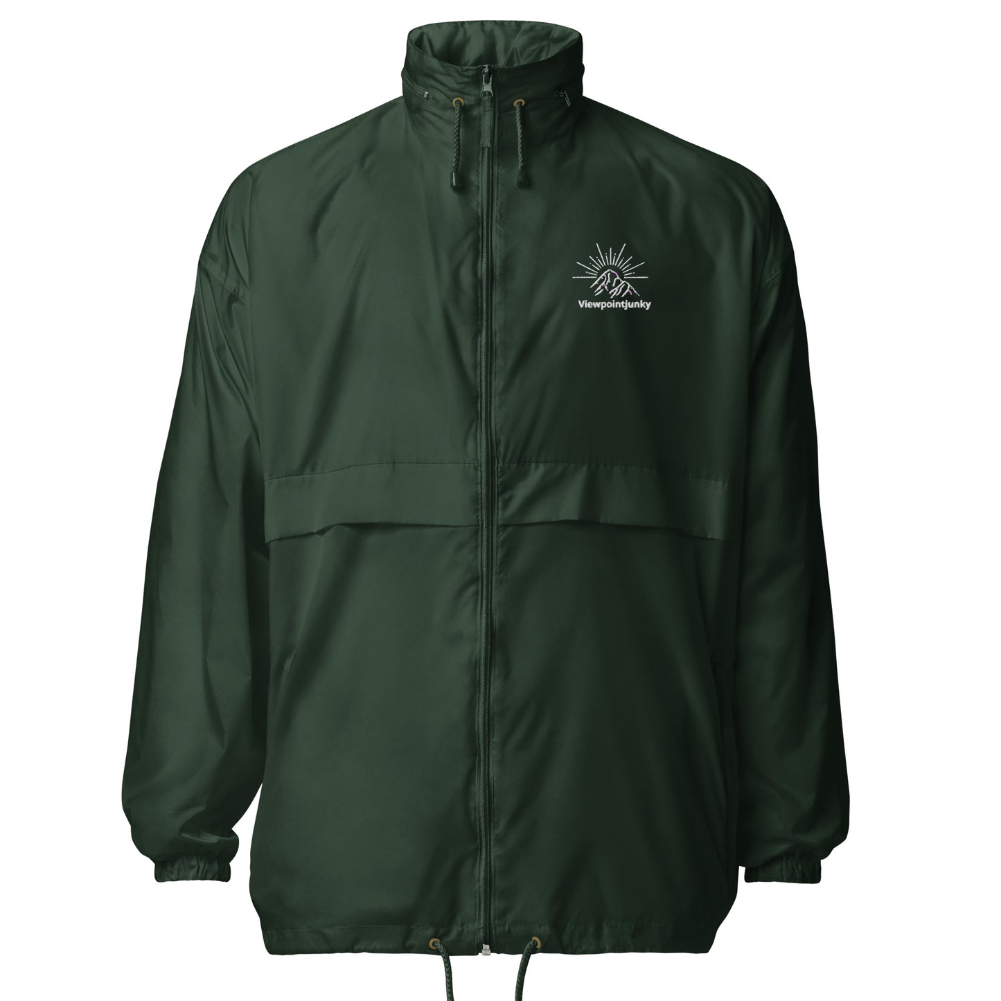 Montana Forest Green Unisex Windbreaker