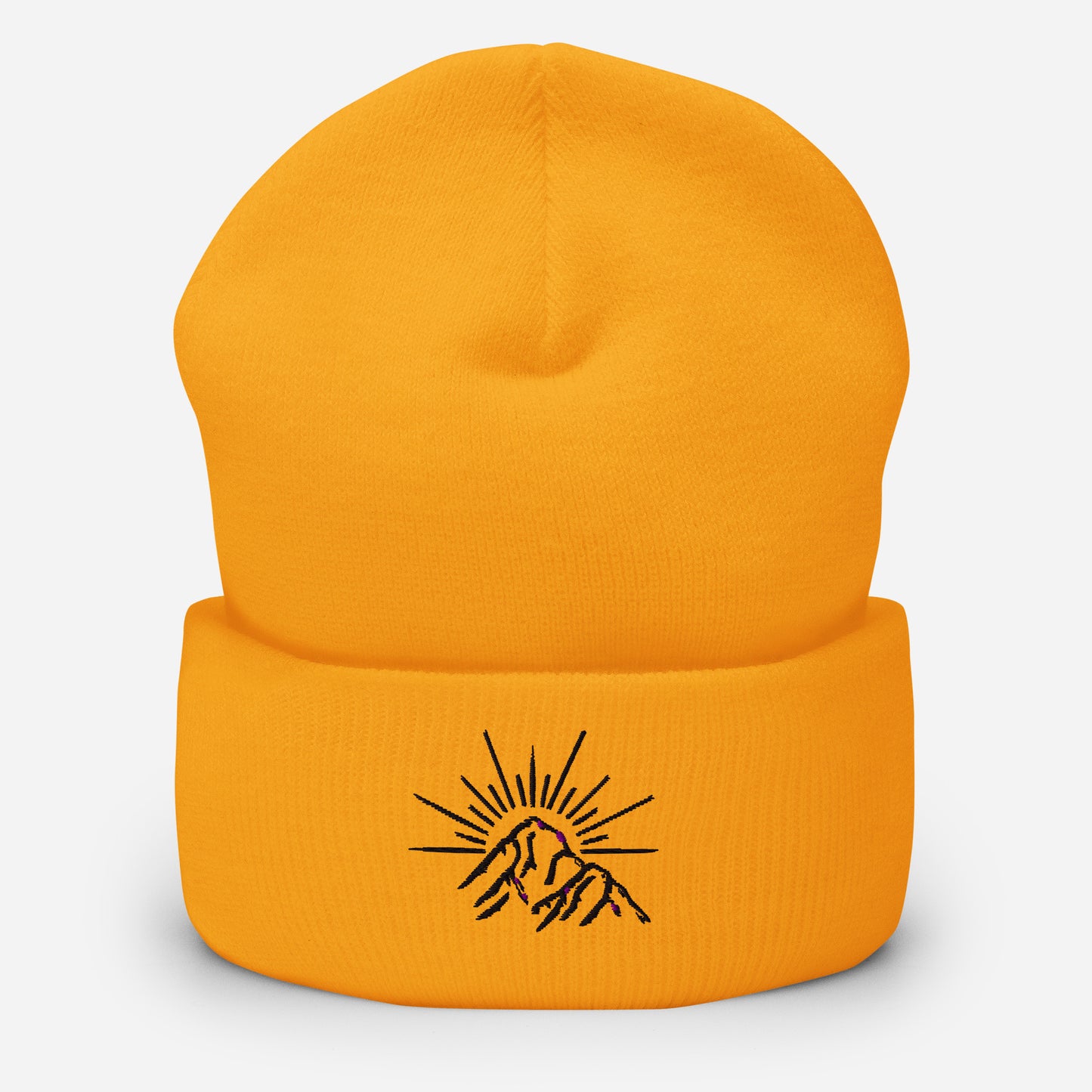 Viewpointjunky Cuffed Beanie - Yellow