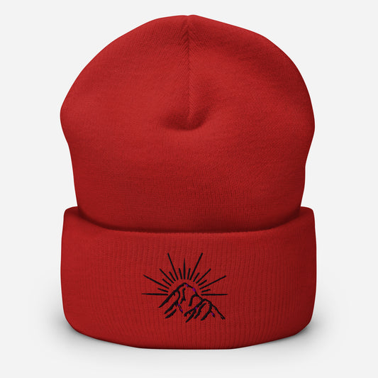 Viewpointjunky Cuffed Beanie - Red