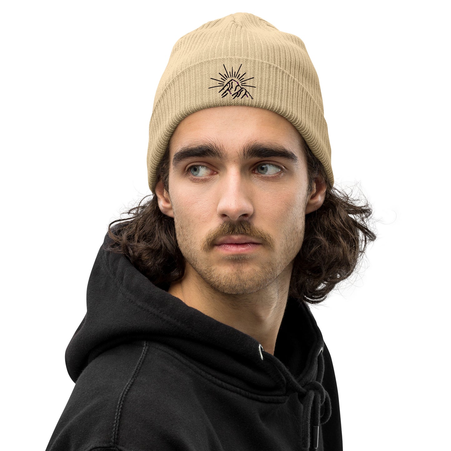 Viewpoint ribbed beanie